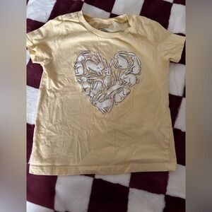 Toddler girls bunny print shirt EUC